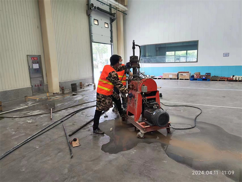 潍坊厂房地面下沉塌陷注浆加固施工